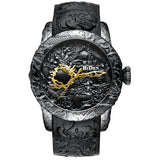 Men's Watches, Fashion 3D Engraved Dragon Relogio Masculino Luxury Top Brand Quartz, Waterproof Sports Male Clocks