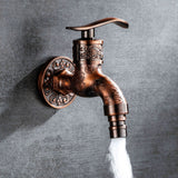 Retro Premium Washing Machine Faucet – Vintage Style Metal Water Tap