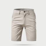 Men's Fashion, Casual Mid-waist Straight Solid Color Shorts