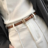Jeans Strap, Retro Thin Belt for Women