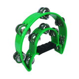 Plastic Half Moon Rattle, Double Row Bell Ring