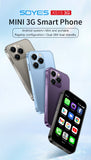 S23PRO & XS15 Mini Smart Small Phone, 2+16GB Android, 3G Network WiFi Mobile