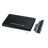 2.5-Inch USB 3.0 External HDD SSD Enclosure Aluminum Hard Drive Case SATA, No Storage Included