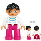 Large-particle Building, Block Dolls