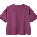 Men's, Corduroy Casual Short Sleeve, Sunken Stripe