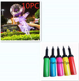 LED Luminous Balloon Rose Bouquet, Transparent Bobo Ball Rose