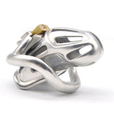 Stainless Steel Electric Shock Chastity Lock, Catheter Device