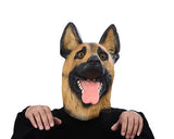 Animated Cartoon Unisex Horror Dance, Adults Cosplay Latex Mask, Animal Police Dog Caps