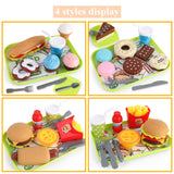DIY Assembly Simulation, Children's Hamburger Play House Toy