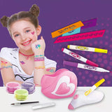 Play House, Girls’ Jewelry & Makeup DIY Tattoo Pen Toy Set
