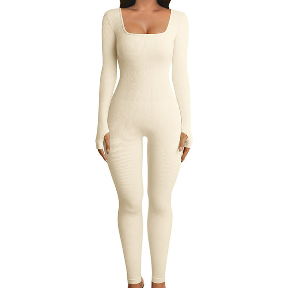 Seamless Long Sleeve, Shapewear, Hip Lift, Yoga Sports, Jumpsuit Bodysuits
