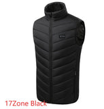 USB Charging – Adjustable Electric Heating, Washable Winter Warm Vest