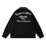 Embroidered Letters, Loose Jacket for Men