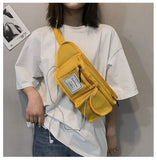 Women's Messenger Bag, Contracted Breast Package