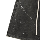 Men's Drawstring Elastic Waist Straight Shorts