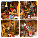 Christmas Gift Ding Ding House DIY Book Nook Kit