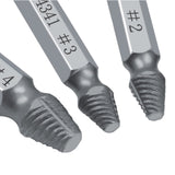 Screwdriver repair tools, slip-tooth head screw remover