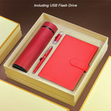 Notebook & USB Flash Drive Thermal Insulated Cup Gift Set