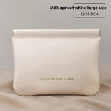 New Camellia Classic Style, Hand-held, Good-looking Portable Cosmetic Bag