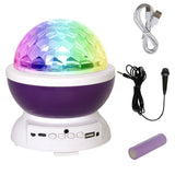 Bluetooth Karaoke, Wireless Rotating Light Subwoofer