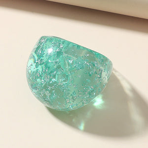 Personalized Transparent Acrylic Ring