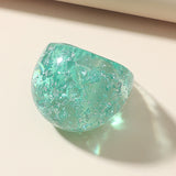 Personalized Transparent Acrylic Ring