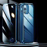 Double-sided Magnetic Glass Phone Case with Full Protection