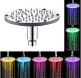 Colorful 7 Colors Change LED Shower Head, Bathroom Shine Water Faucet