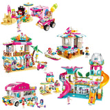 Amusement Park Building Blocks Toy Set for Kids – Creative Educational Construction Playset