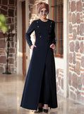 Muslim Women's Evening or Banquet Dress, Worship Robe