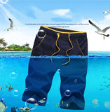 Men’s European and American Style Cotton Straight Pants – Mid-waist Washed Summer Wear