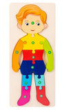 Children's Cartoon, Numbers, Animals Puzzle Set (Pack of 2)