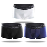 Men's Ice Silk Seamless Trunks, Underwear (Pack of 2)
