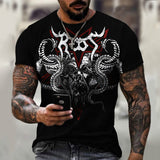 Men's 3D Graphic Casual T-shirt