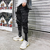 Men’s Korean Style Pants – Loose Fit Casual Cropped Straight Trousers