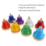 8-tone Bell Set, Orff Percussion Instrument