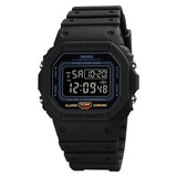 Shockproof Plastic, Digital Electronic Watch
