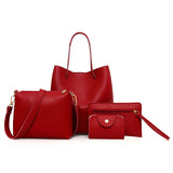 Four-piece Women's Bucket Handbag
