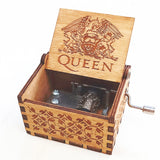 Antique Carved Wooden Hand Crank, Spirited Away Music Box, Christmas Gifts Birthday Gifts, Party Decoration