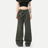 Men and Women’s Straight Cargo Pants – American Style Fashion Utility Trousers