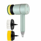 Electric Cleaning Dishwashing Brush, Automatic Wireless USB Rechargeable Professional Kitchen Bathtub Tile Cleaning Device