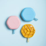 Silicone 12 Cavity Hexagon, 3D Ice Mold, DIY Popsicle Mould, Ice Cream Maker Storage Box