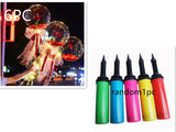 LED Luminous Balloon Rose Bouquet, Transparent Bobo Ball Rose