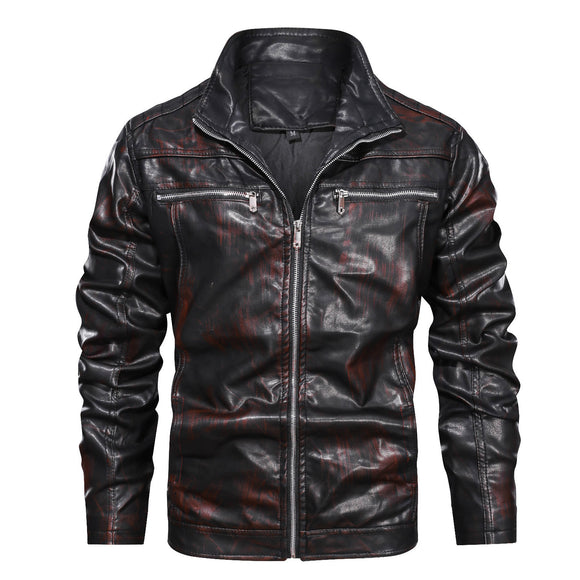 Old-school Fashion, Premium Quality Leather Jacket