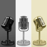Stage Simulation Vintage Retro Microphone