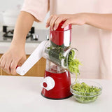 Kitchen Rotary Vegetable Slicer Roller Cutter – Vertical Grater for Fruits, Vegetables & Nuts