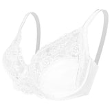 Large Size, Unpadded, Lace Brassiere