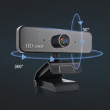 HD Home Security Camera with Built-in Microphone and Night Vision