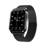 ECG, Body Temperature, Heart Rate, Blood Pressure, Oxygen, Weather, Music, Sports Smartwatch