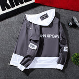 Youth Leisure Trend, Boys', Teens' and Young Men's Fashionable Hooded Jacket
